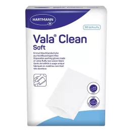 VALACLEAN puha, eldobható mosókesztyű, 50 db