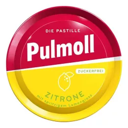 PULMOLL Citromos cukormentes édesség, 50 g