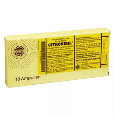 CITROKEHL Ampullák, 10X2 ml