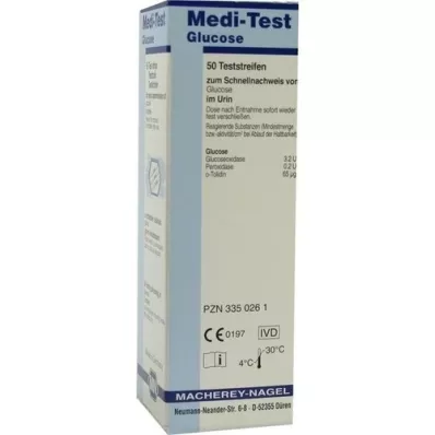 MEDI-TEST Glükóz tesztcsíkok, 50 db