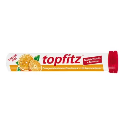 TOPFITZ Multivitamin+ásványi anyag pezsgőtabletta, 20 db