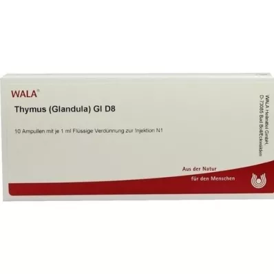 THYMUS GLANDULA GL D 8 ampullák, 10X1 ml