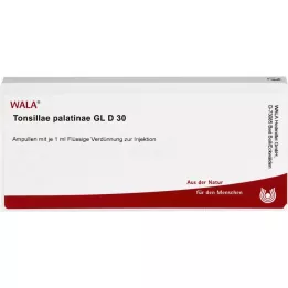 TONSILLAE palatinae GL D 30 ampulla, 10X1 ml