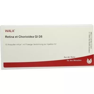 RETINA ET Chorioidea GL D 5 ampullák, 10X1 ml