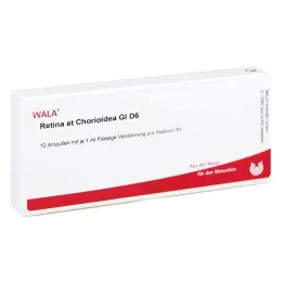 RETINA ET Chorioidea GL D 6 Ampullák, 10X1 ml