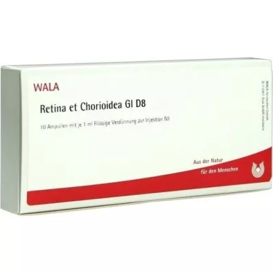 RETINA ET Chorioidea GL D 8 ampullák, 10X1 ml