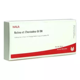 RETINA ET Chorioidea GL D 8 ampullák, 10X1 ml