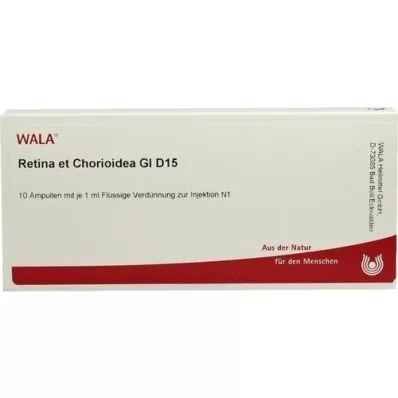 RETINA ET Chorioidea GL D 15 ampullák, 10X1 ml