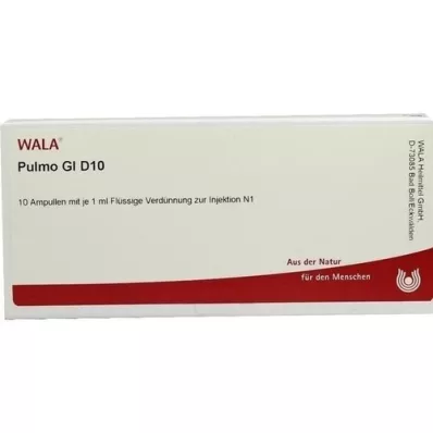 PULMO GL D 10 ampulla, 10X1 ml