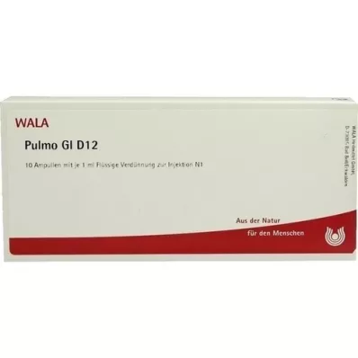 PULMO GL D 12 ampulla, 10X1 ml