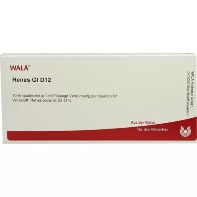 RENES GL D 12 ampulla, 10X1 ml