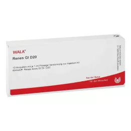 RENES GL D 20 Ampulla, 10X1 ml
