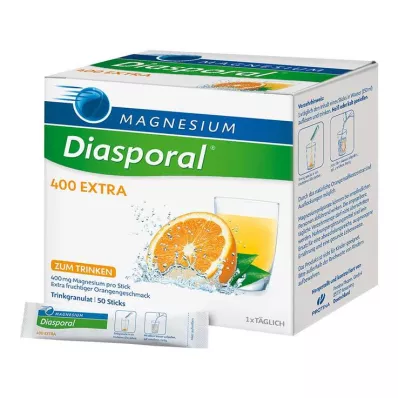 Magnesium Diasporal 400 Extra Drinking Granules, 50 db Magnesium Diasporal 400 Extra Drinking Granules, 50 db