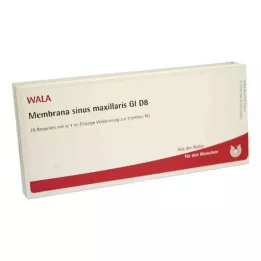 MEMBRANA sinus maxillaris GL D 8 ampulla, 10X1 ml