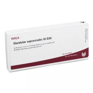 GLANDULAE SUPRARENALES GL D 30 ampullák, 10X1 ml GLANDULAE SUPRARENALES GL D 30 ampullák, 10X1 ml