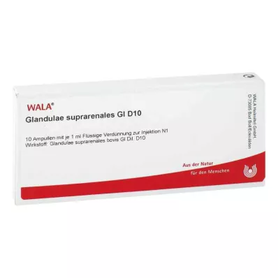 GLANDULAE SUPRARENALES GL D 10 ampulla, 10X1 ml GLANDULAE SUPRARENALES GL D 10 ampulla, 10X1 ml