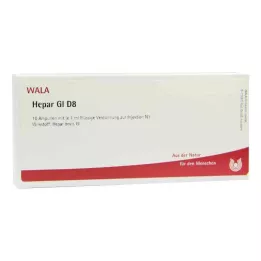 HEPAR GL D 8 ampullák, 10X1 ml