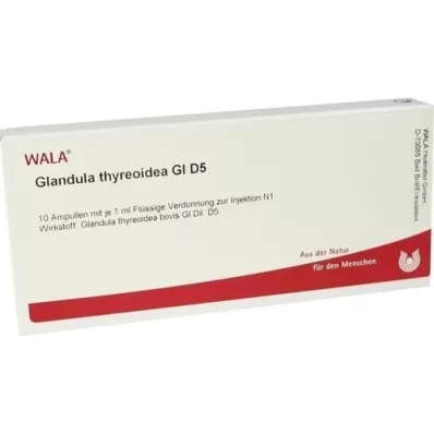 GLANDULA THYREOIDEA GL D 5 ampulla, 10X1 ml