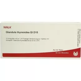 GLANDULA THYREOIDEA GL D 15 ampullák, 10X1 ml