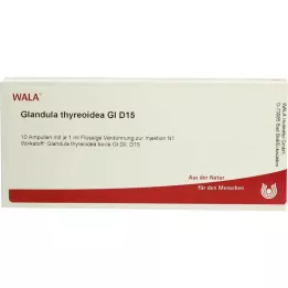 GLANDULA THYREOIDEA GL D 15 ampullák, 10X1 ml