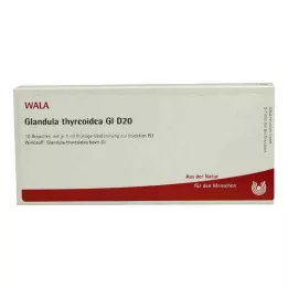 GLANDULA THYREOIDEA GL D 20 Ampulla, 10X1 ml
