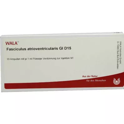 FASCICULUS atrioventricularis GL D 15 ampulla, 10X1 ml FASCICULUS atrioventricularis GL D 15 ampulla, 10X1 ml