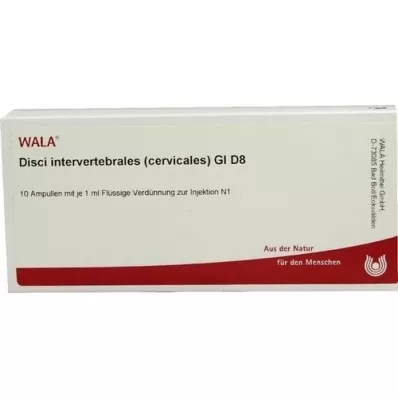 DISCI intervertebrales cervicales GL D 8 ampulla, 10X1 ml