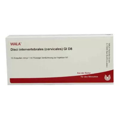 DISCI intervertebrales cervicales GL D 8 ampulla, 10X1 ml