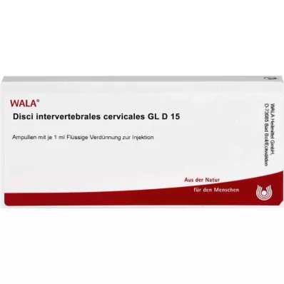 DISCI intervertebrales cervicales GL D 15 ampulla, 10X1 ml