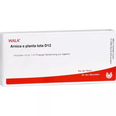 ARNICA E Planta tota D 12 ampulla, 10X1 ml