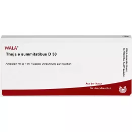 THUJA E SUMMITATIBUS D 30 ampulla, 10X1 ml