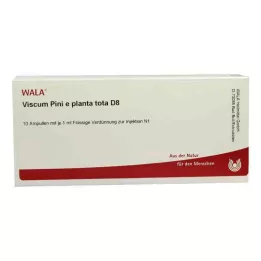 VISCUM PINI e planta tota D 8 ampulla, 10X1 ml