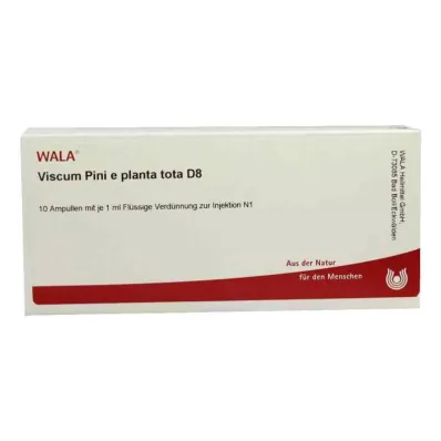 Viscum Pini e planta tota D8 ampulla (10x1 ml) Viscum Pini e planta tota D8 ampulla (10x1 ml)
