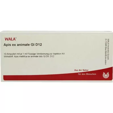 Apis ex animale GL D 12 ampulla, 10X1 ml Apis ex animale GL D 12 ampulla, 10X1 ml