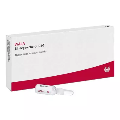 BINDEGEWEBE GL D 30 ampullák, 10X1 ml