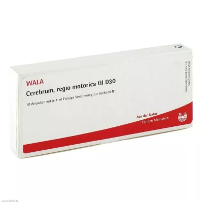 Cerebrum Regio Motor GL D 30 ampulla, 10X1 ml
