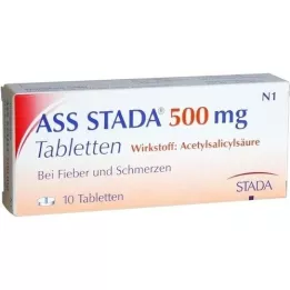 ASS STADA 500 mg-os tabletta, 10 db