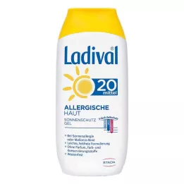 LADIVAL Allergiás bőrgél LSF 20, 200 ml