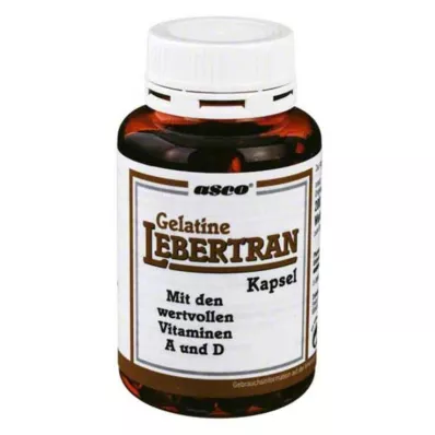LEBERTRAN KAPSELN 500 mg, 200 db