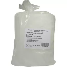 ZELLSTOFFTUPFER 8x10 cm-es tekercs, 2X125 db