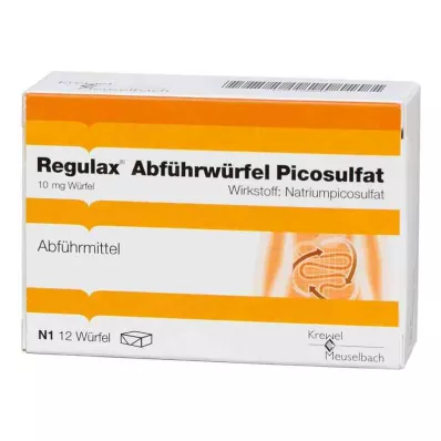 REGULAX Pikoszulfát hashajtókocka, 12 db