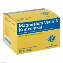 MAGNESIUM VERLA N koncentrátum Plv.e.L.for Intake, 50 db
