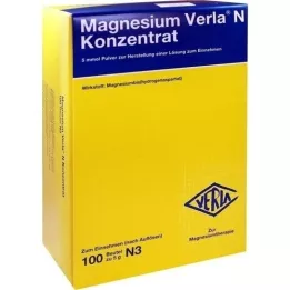 MAGNESIUM VERLA N koncentrátum Plv.e.L.for Intake, 100 db
