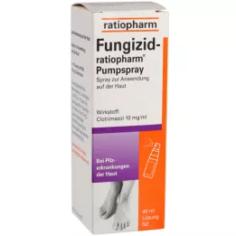 FUNGIZID-ratiopharm pumpás spray, 40 ml