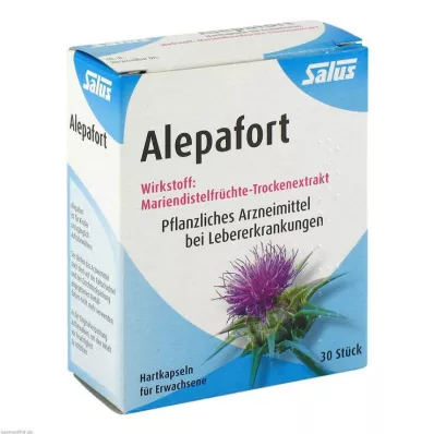 ALEPAFORT Máriatövis kemény kapszula, 30 kapszula