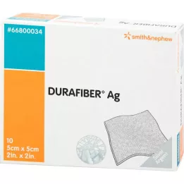 DURAFIBER Ag 5x5 cm-es kötszer, 10 db
