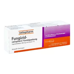 FUNGIZID-ratiopharm 3 vag. tabletta + 20g krém, 1 p