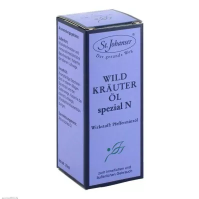 WILDKRÄUTERÖL speciális N, 20 ml WILDKRÄUTERÖL speciális N, 20 ml