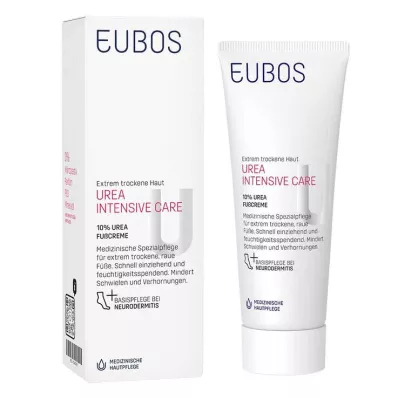 EUBOS TROCKENE HAUT Karbamid 10%-os lábkrém, 100 ml