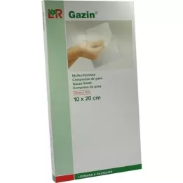 GAZIN 10x20 cm-es steril géz 8x, 5X2 db